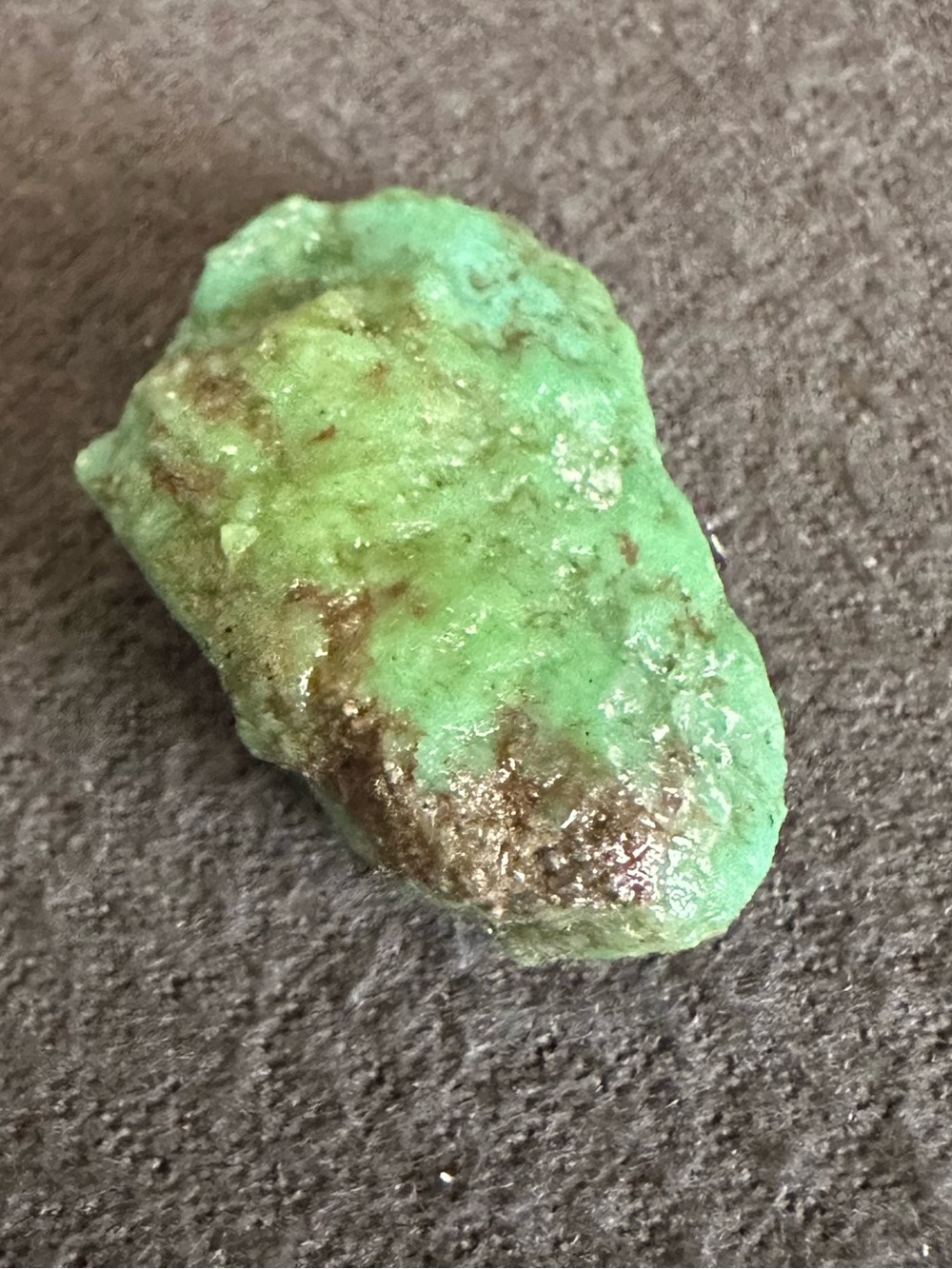 22ct Turquoise Nugget 4g High Hardness Rough Stone - Picture 3 of 8
